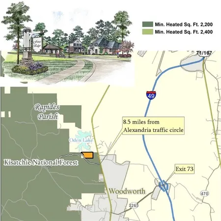 $60,000 | 0 Kisatchie Circle, Woodworth, LA 71485