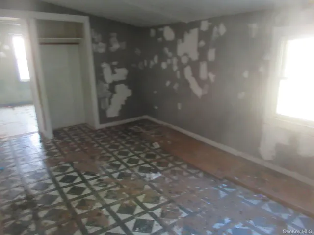 a view of a small space