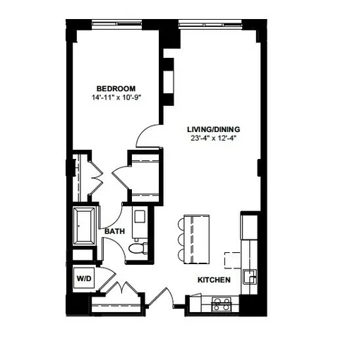 $5,360 | 1 Canal Street, Unit 1214, Boston, MA 02114