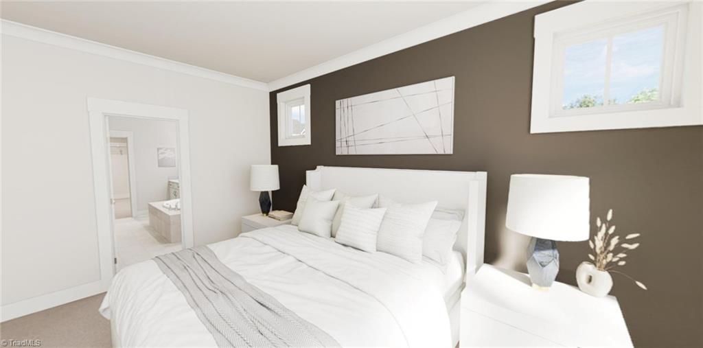 6716 Honeycutt Reserve Drive Oak Ridge, NC 27310 - Photo 12 of 23 Primary Bedroom-Virtual Representation Not actual home - Some Features may be different in actual home.