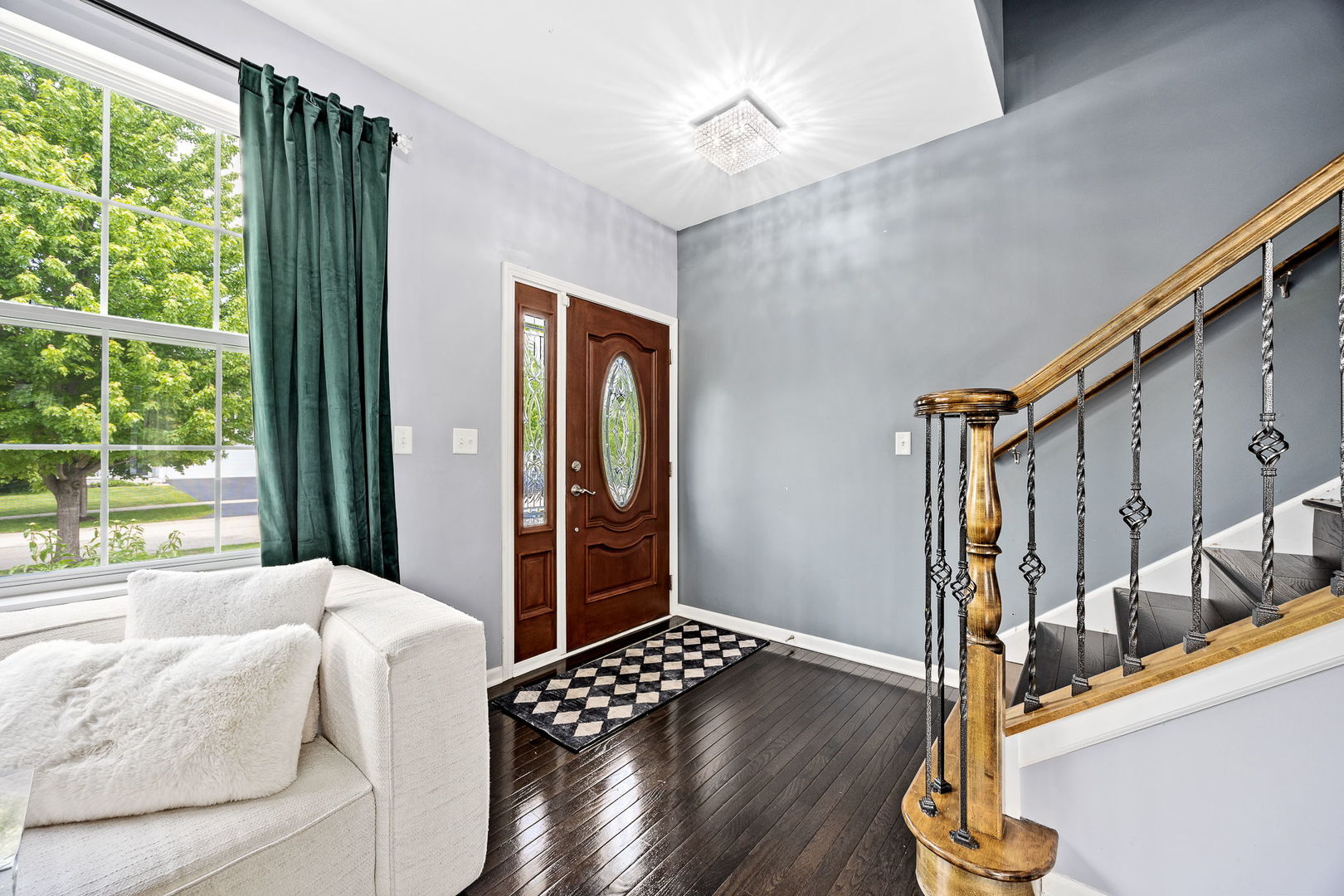 2297 Deerpath Road Bolingbrook, IL 60490 - Photo 5 of 46 a bedroom with furniture and a window