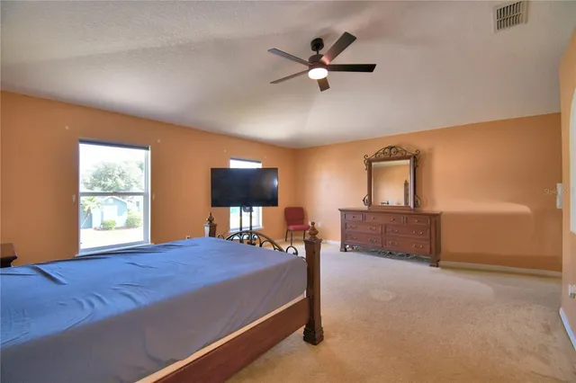 a bathroom with a shower and a toilet
