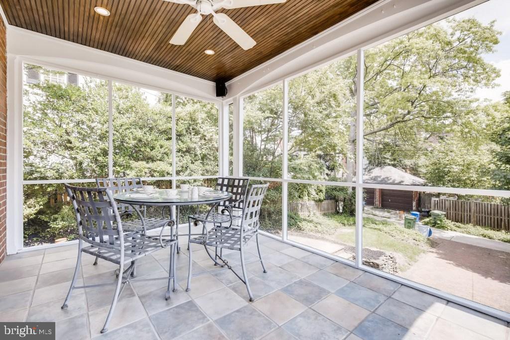 4409 Sedgwick Road Baltimore, MD 21210 - Photo 19 of 22 Screened porch off den