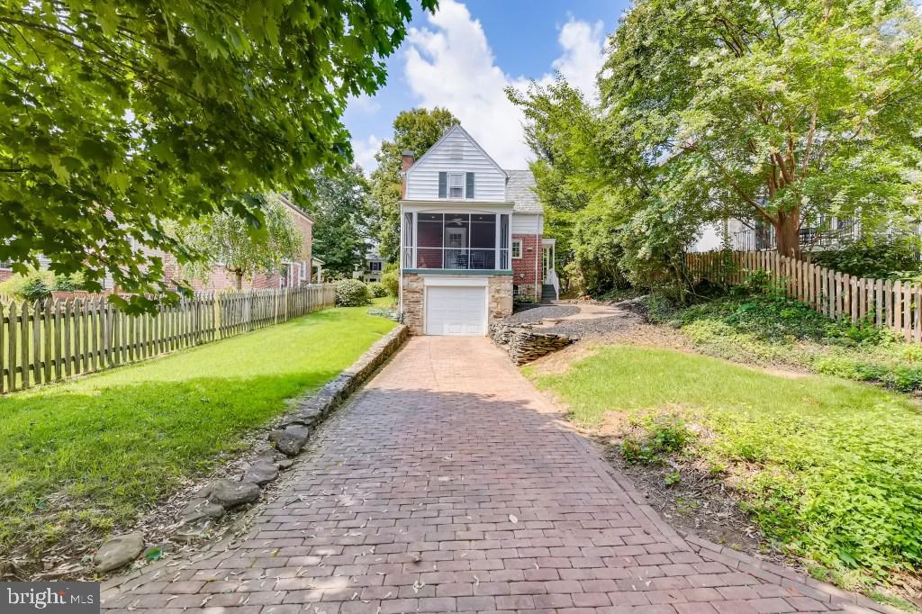 4409 Sedgwick Road Baltimore, MD 21210 - Photo 22 of 22 Custom Brick Driveway