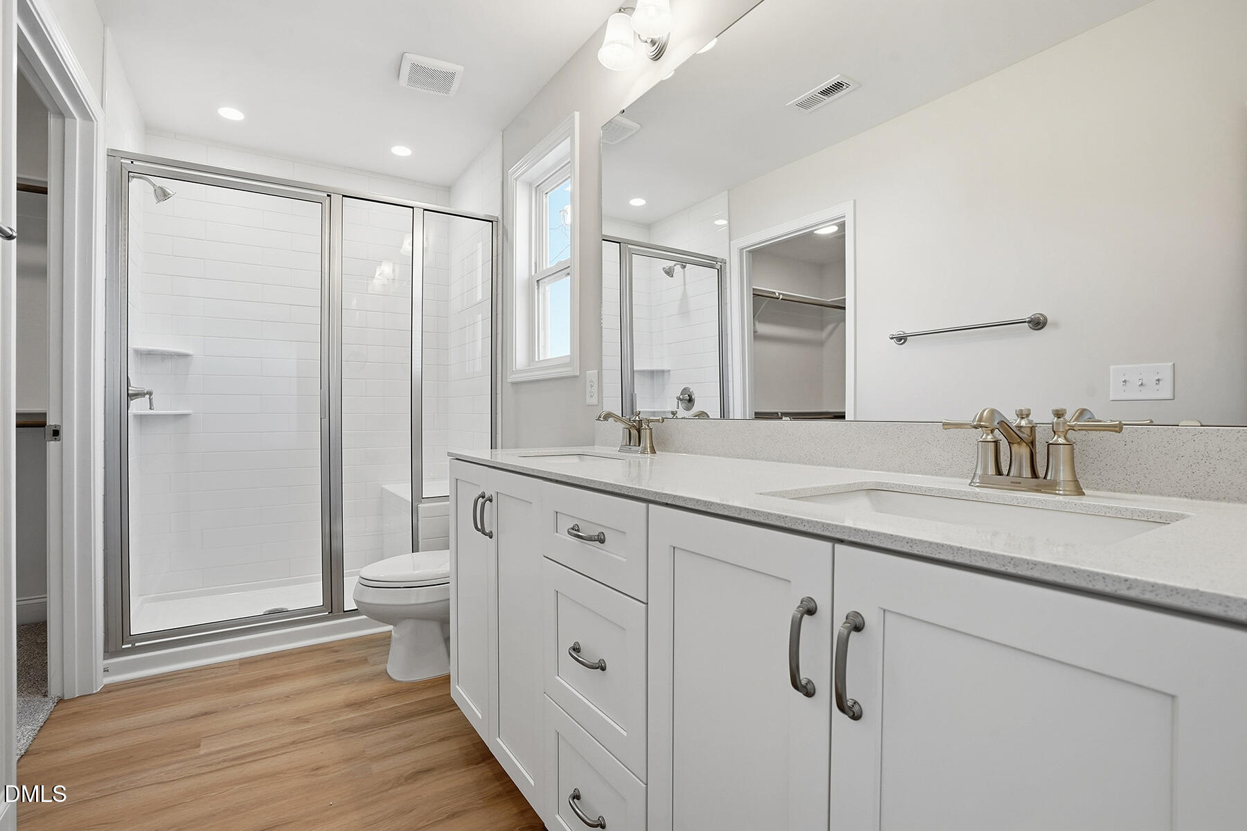 232 Rae Street Warsaw, NC 28398 - Photo 24 of 31 a spacious bathroom with a shower sink vanity mirror and toilet