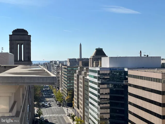 a view of a chairs and tables in patio