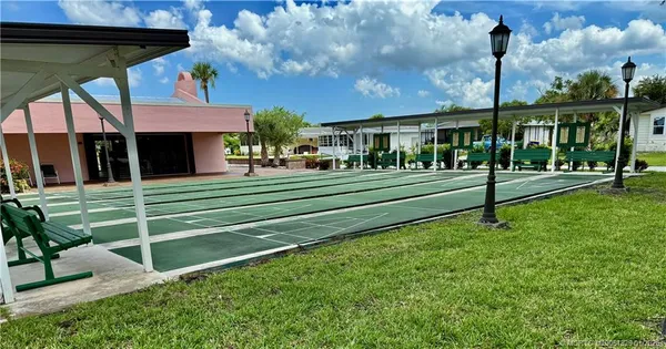 a view of a basketball court