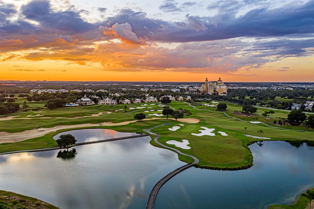 1514 Corolla Court Reunion, FL 34747 - Photo 67 of 74 a view of a golf course with a swimming pool