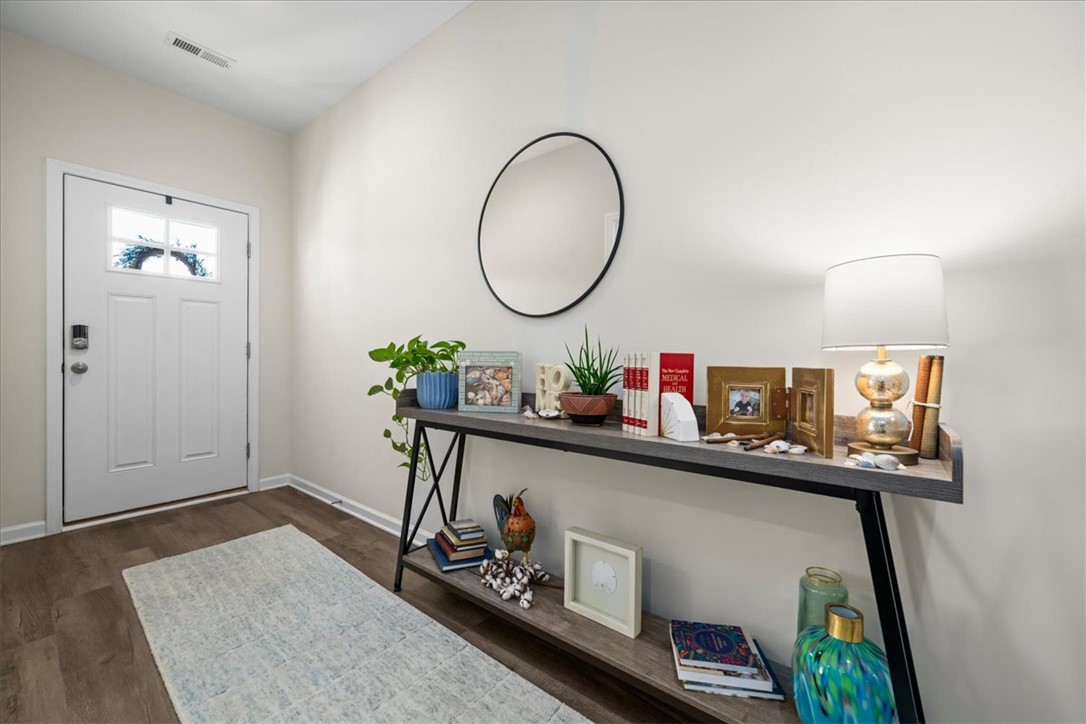 216 Carvel Trail Seneca, SC 29678 - Photo 10 of 48 This entry hall features durable flooring and a welcoming door.