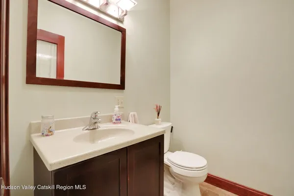 a bathroom with a sink and a toilet