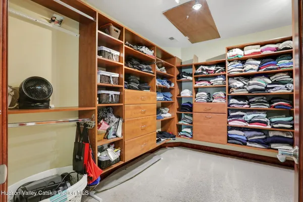 a view of storage and utility room