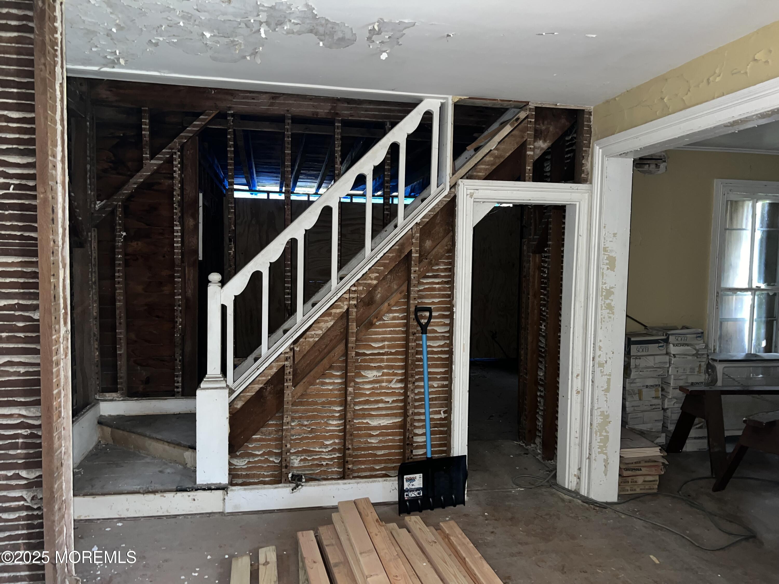 258 Jackson Street Matawan, NJ 07747 - Photo 9 of 16 a view of entryway and hall with wooden floor