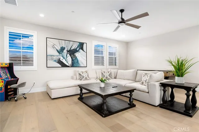 a view of a balcony with an outdoor space