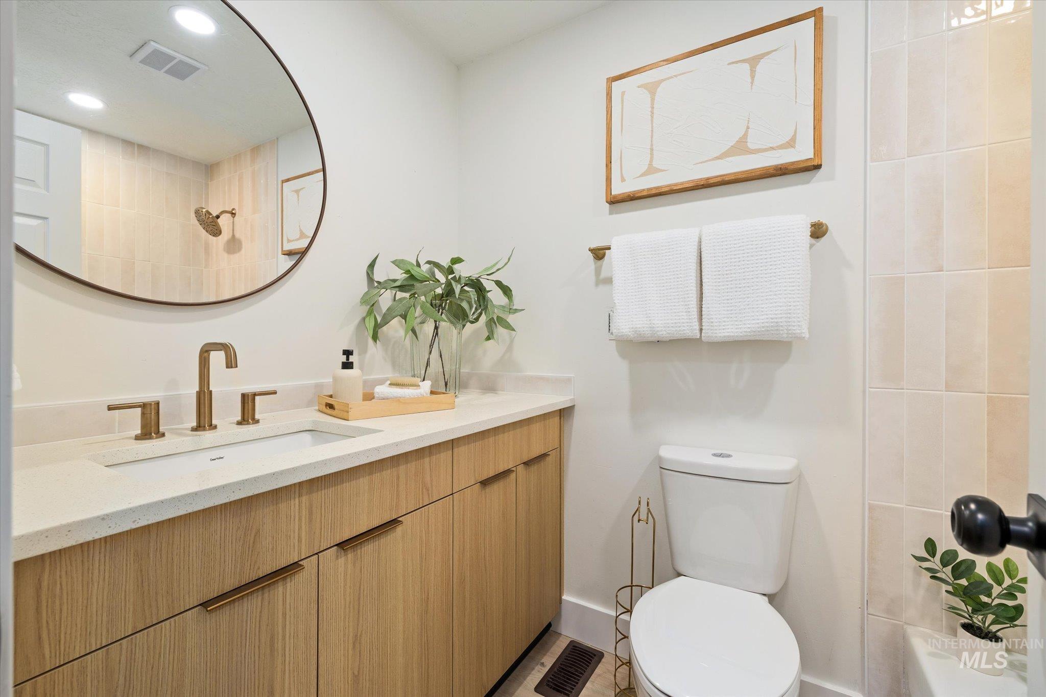 2220 Panama Street Boise, ID 83705 - Photo 16 of 27 Bathroom with vanity and recessed lighting