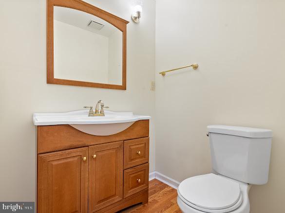 43 Via Cascata Drive Clementon, NJ 08021 - Photo 13 of 26 a bathroom with a toilet a sink a mirror and vanity