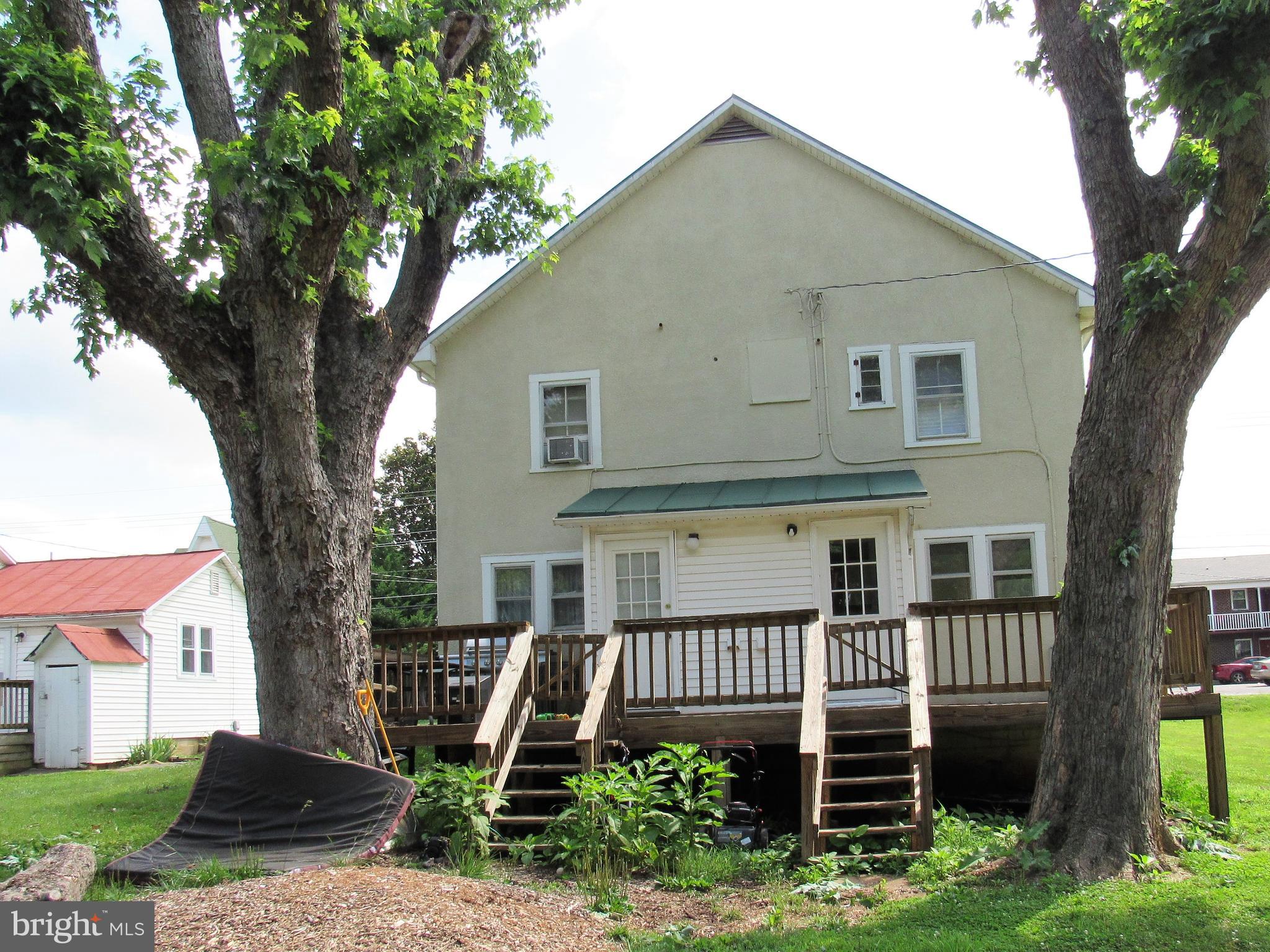 105 North George Street Ranson, WV 25438 - Photo 3 of 12 Rear (right side when facing back of property)