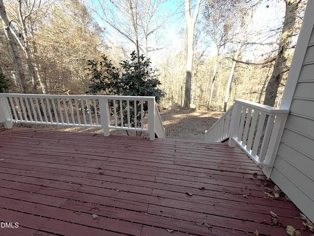 a view of deck having patio