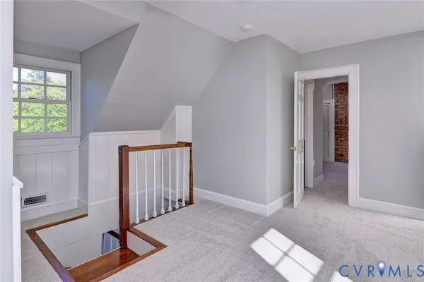 a view of outdoor space with garden