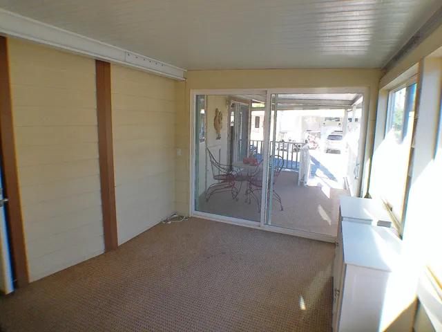 a view of a room with window