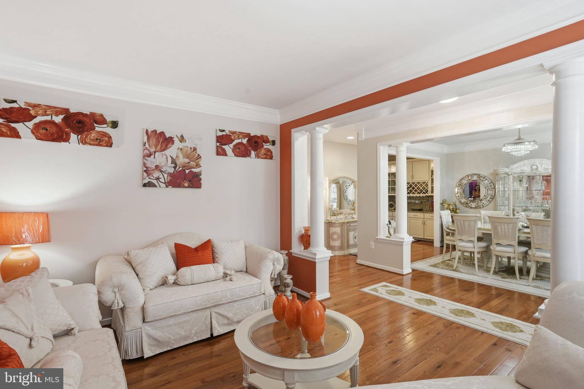 14 Smelters Trace Road Stafford, VA 22554 - Photo 7 of 78 a living room with furniture and a table