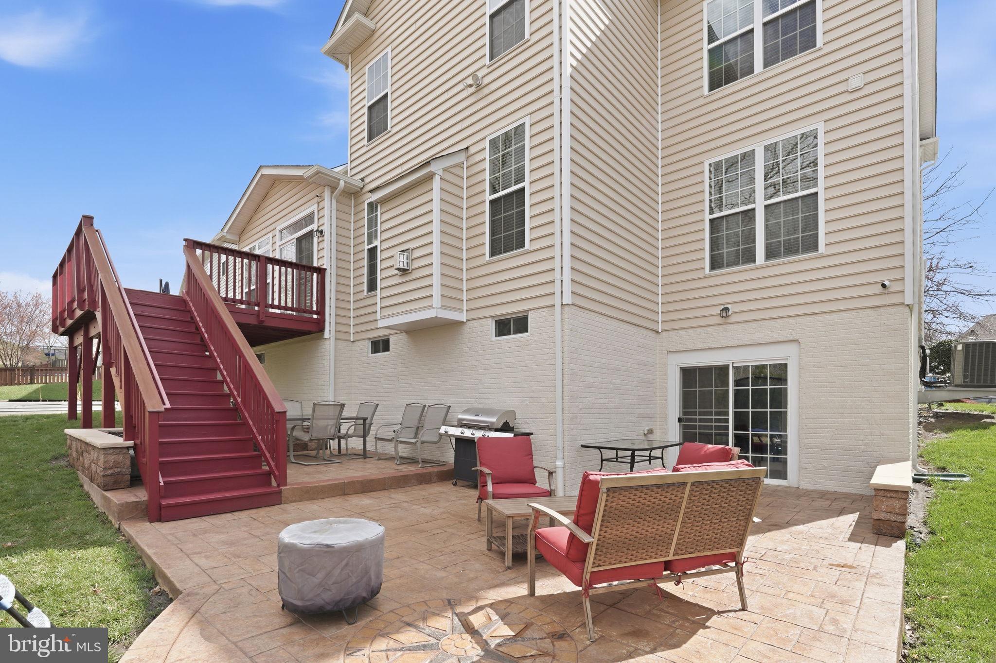 14 Smelters Trace Road Stafford, VA 22554 - Photo 74 of 78 Stamped concrete patio