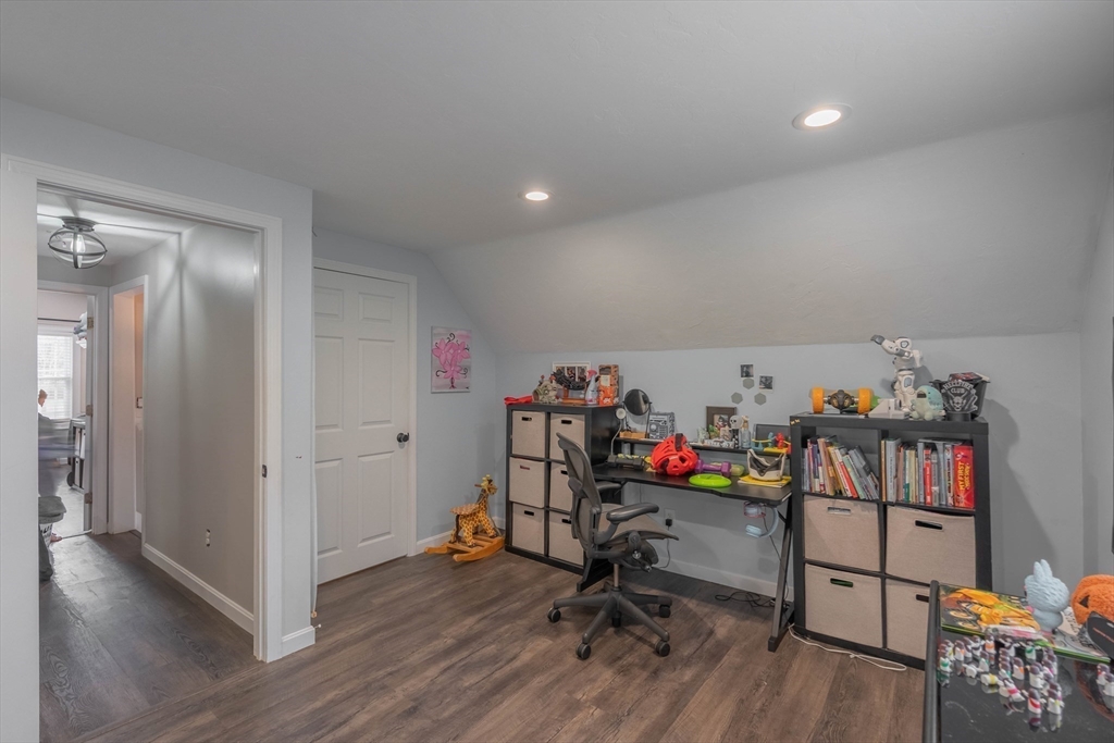 149 Dunnbrook Road East Brookfield, MA 01515 - Photo 17 of 34 a view of a workspace with furniture and wooden floor