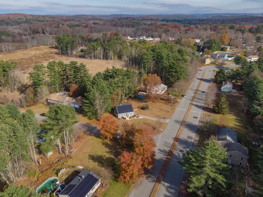 149 Dunnbrook Road East Brookfield, MA 01515 - Photo 34 of 34 an aerial view of a house with a yard
