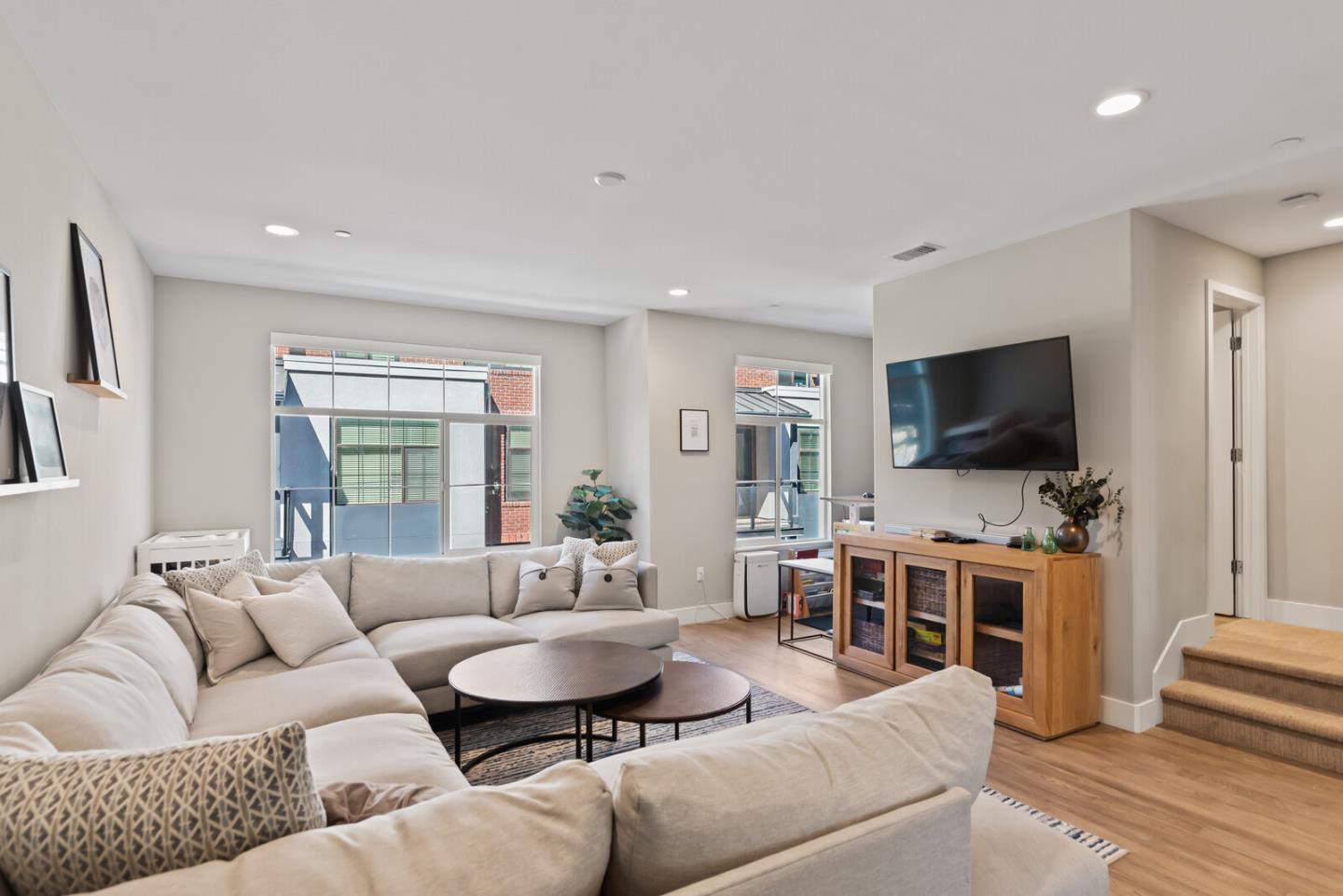 202 Malley Way Campbell, CA 95008 - Photo 9 of 29 a living room with furniture and a flat screen tv