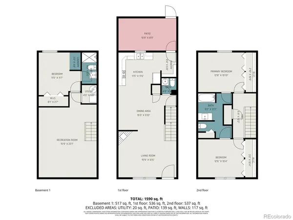 a picture of a bench in a white building