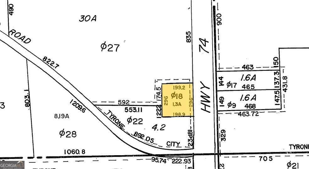 1922 Highway 74 Tyrone, GA 30290 - Photo 6 of 6 a view of a swimming pool