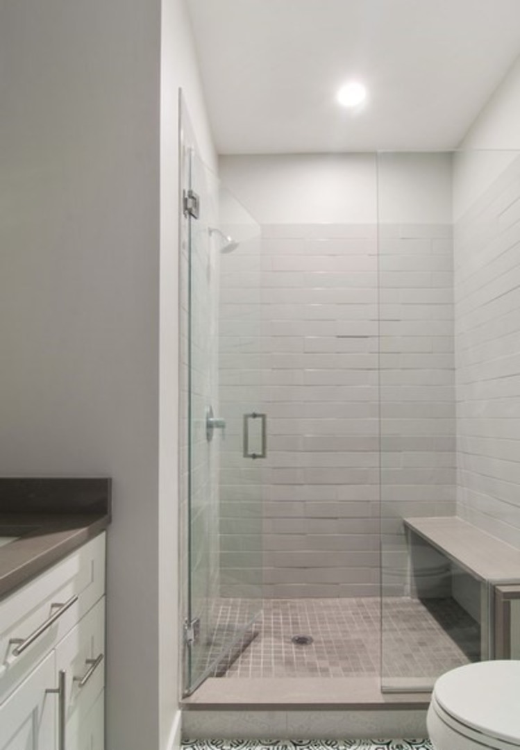 2448-50 North Clybourn Avenue Chicago, IL 60614 - Photo 9 of 10 a bathroom with a shower and toilet
