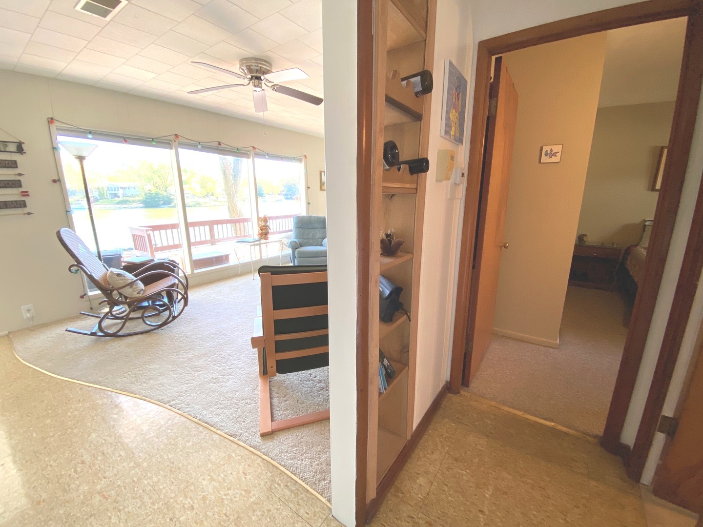 1106 Spring Lane Loda, IL 60948 - Photo 33 of 111 a view of a livingroom with furniture and floor to ceiling window