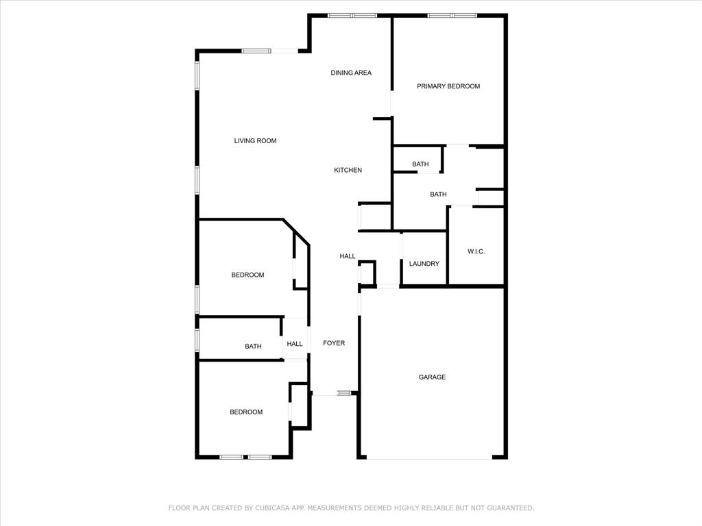 6123 Inca Drive Mabank, TX 75156 - Photo 32 of 32 a picture of a floor plan