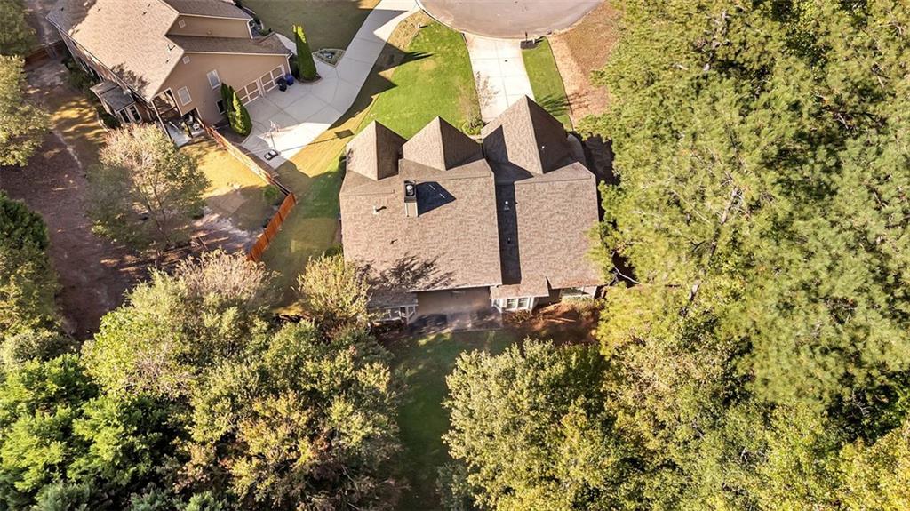 2403 Bonshaw Lane Southwest Marietta, GA 30064 - Photo 43 of 47 an aerial view of residential house with pool and garden