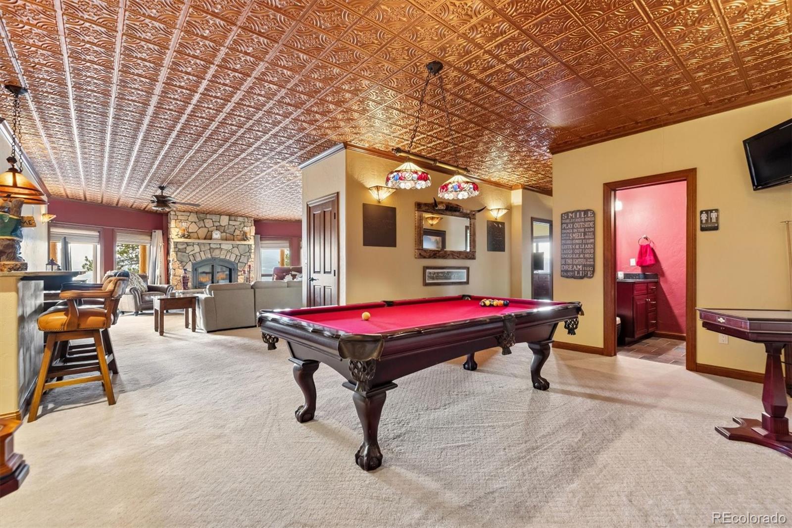 401 Raptor Point Golden, CO 80403 - Photo 42 of 48 a room with furniture and pool table