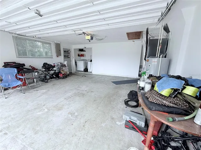 a room with gym equipment