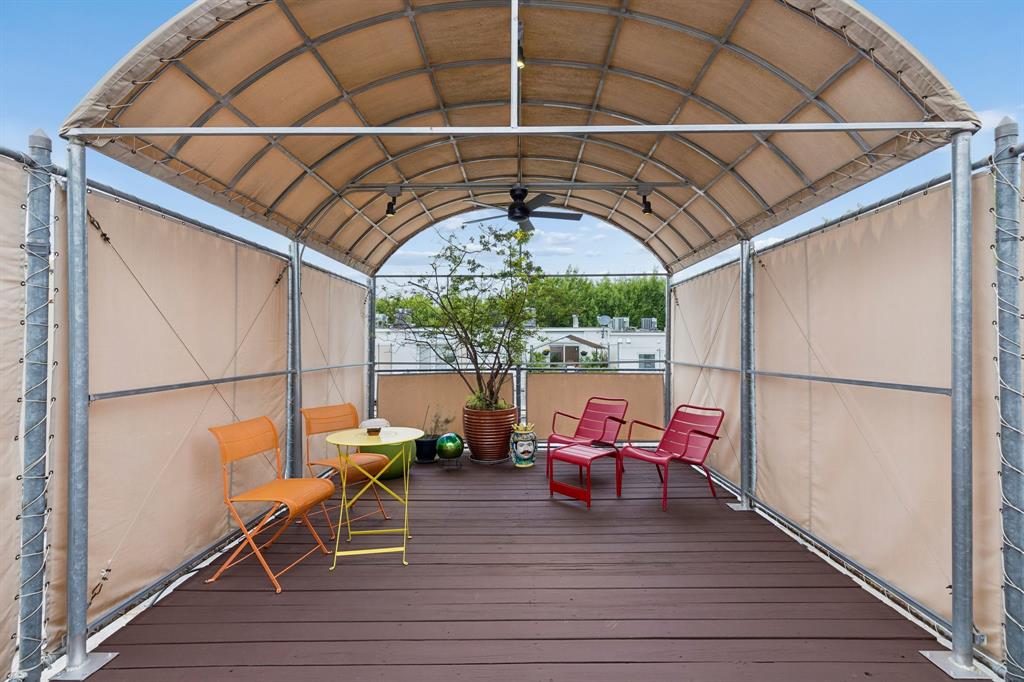 4139 Travis Street Dallas, TX 75204 - Photo 21 of 26 a view of outdoor space with seating area