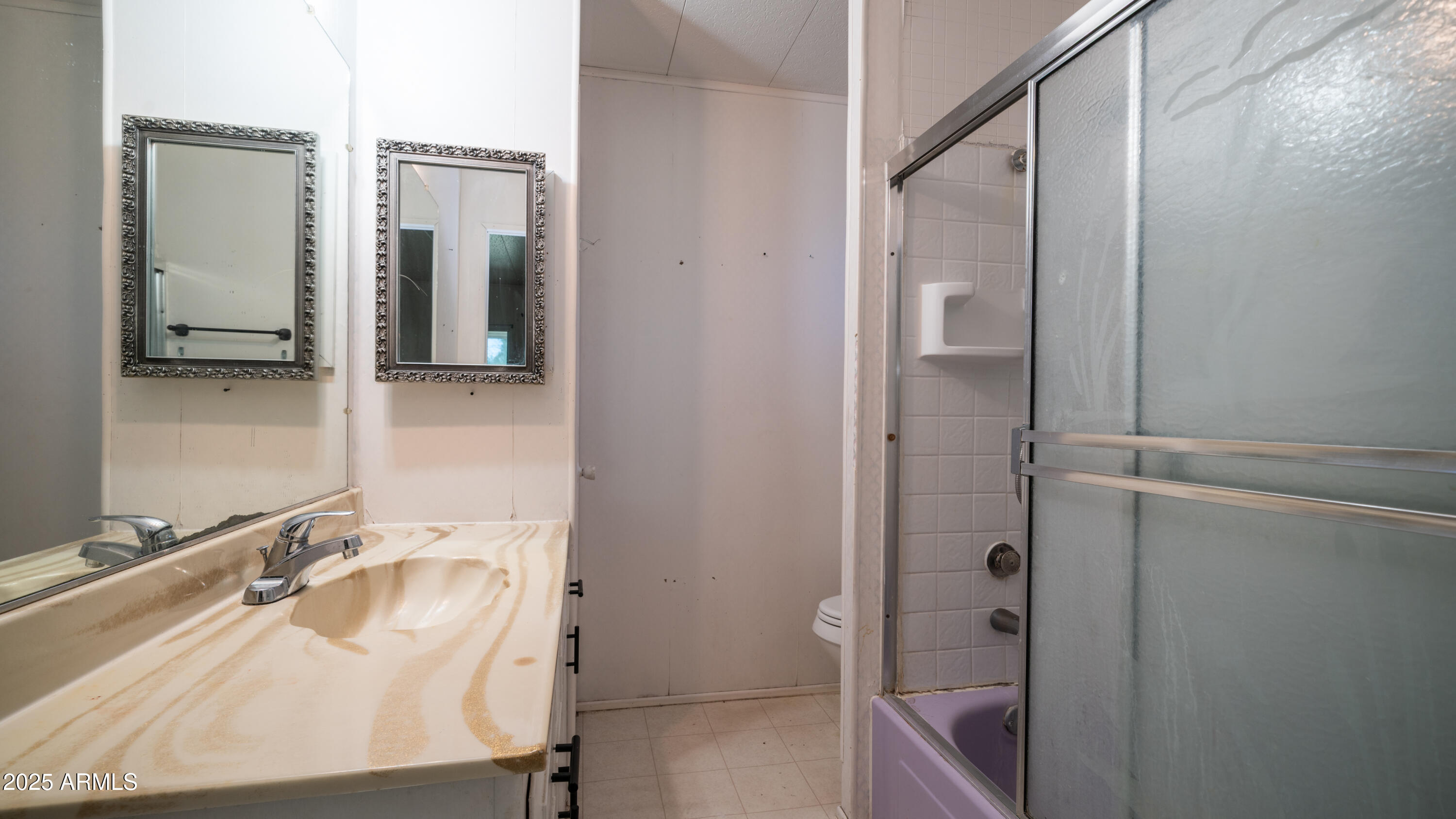 2359 South Tomahawk Road Apache Junction, AZ 85119 - Photo 17 of 32 a bathroom with a sink and mirror
