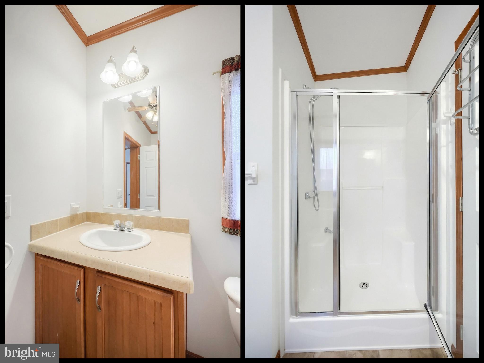 4550 Bull Road Dover, PA 17315 - Photo 25 of 34 a bathroom with a sink vanity and a mirror