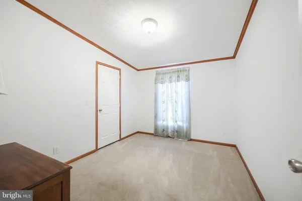 swimming pool with tall buildings in front of it