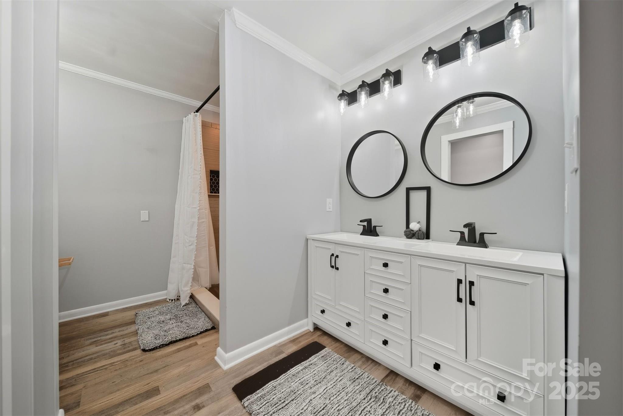 507 6th Avenue Northeast Conover, NC 28613 - Photo 21 of 48 a bathroom with a sink and a mirror