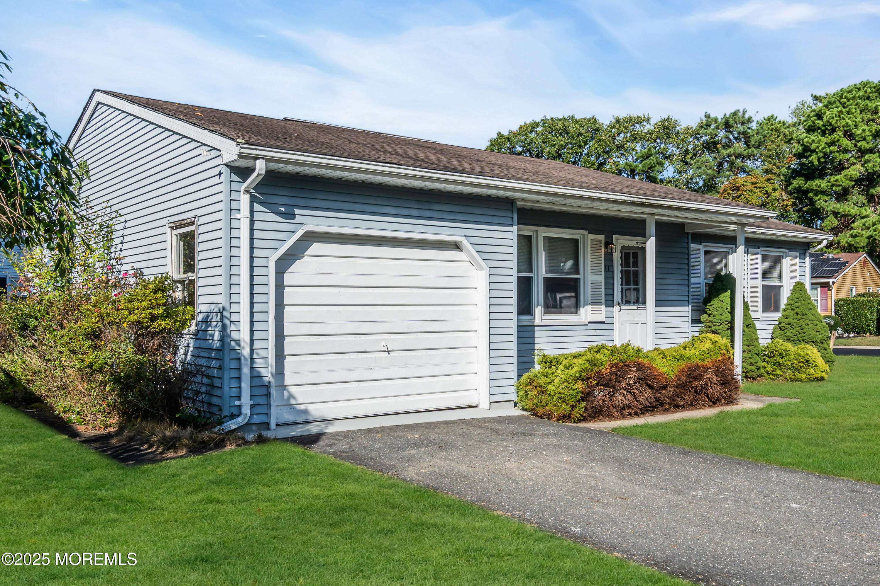 11 Hartford Road, Unit 70 Whiting, NJ 08759 - Photo 6 of 32 a view of a backyard with plants and large tree