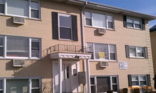 a front view of a multi story building