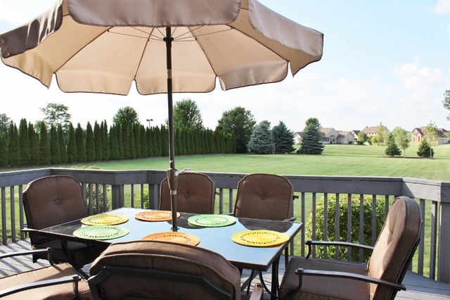 3812 Redwood Court Spring Grove, IL 60071 - Photo 7 of 37 a view of a patio with furniture and a backyard