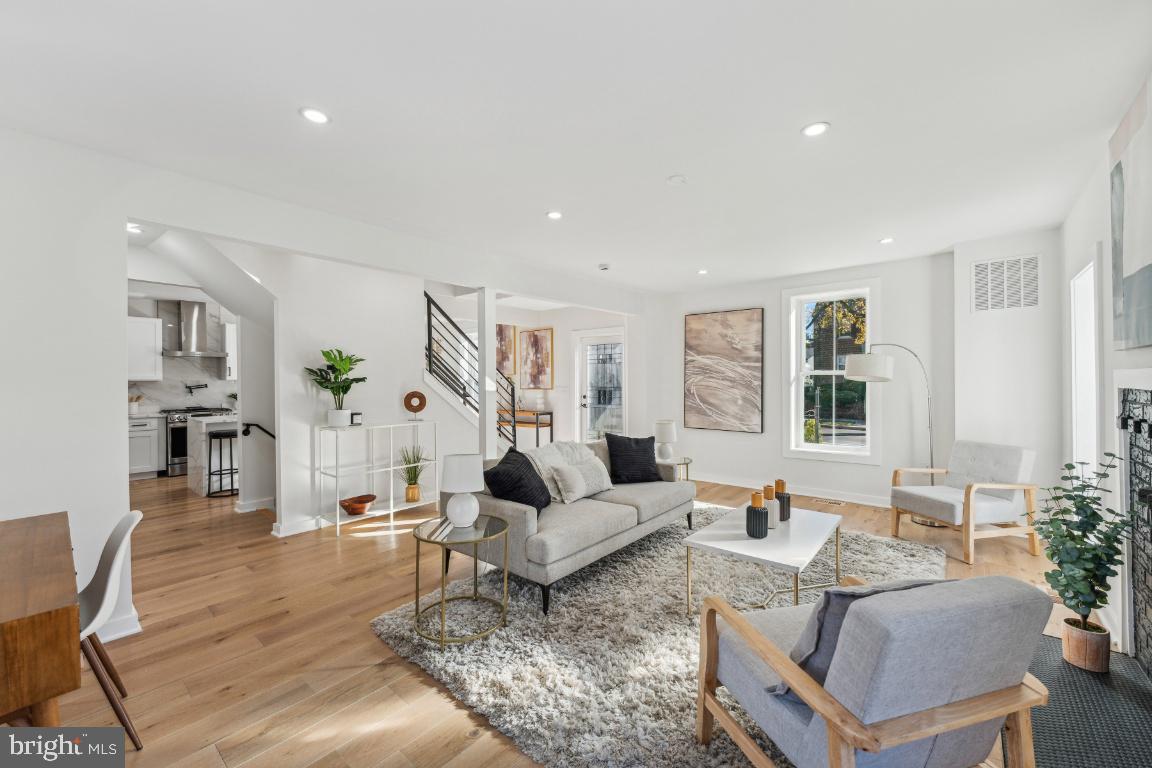 1400 Franklin Street Northeast Washington, DC 20018 - Photo 7 of 51 Tons of natural light and gleaming hardwoods