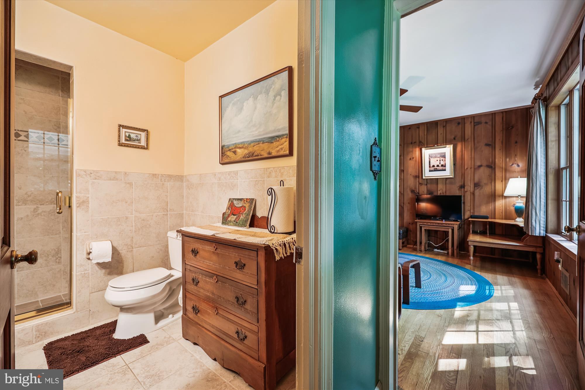 111 Ednor Road Silver Spring, MD 20905 - Photo 26 of 36 a bathroom with a toilet a sink and mirror