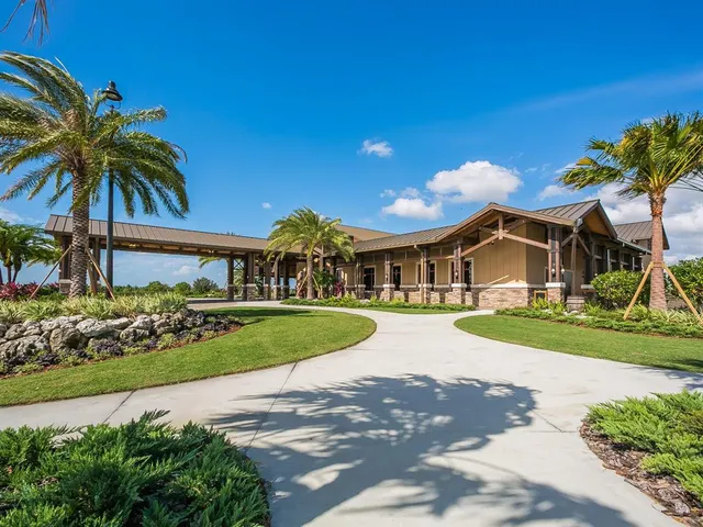 a view of a lake and a yard