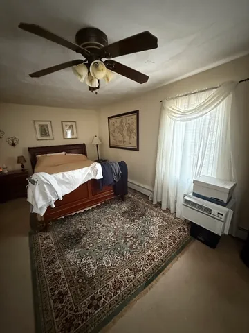 a bed room with a bed