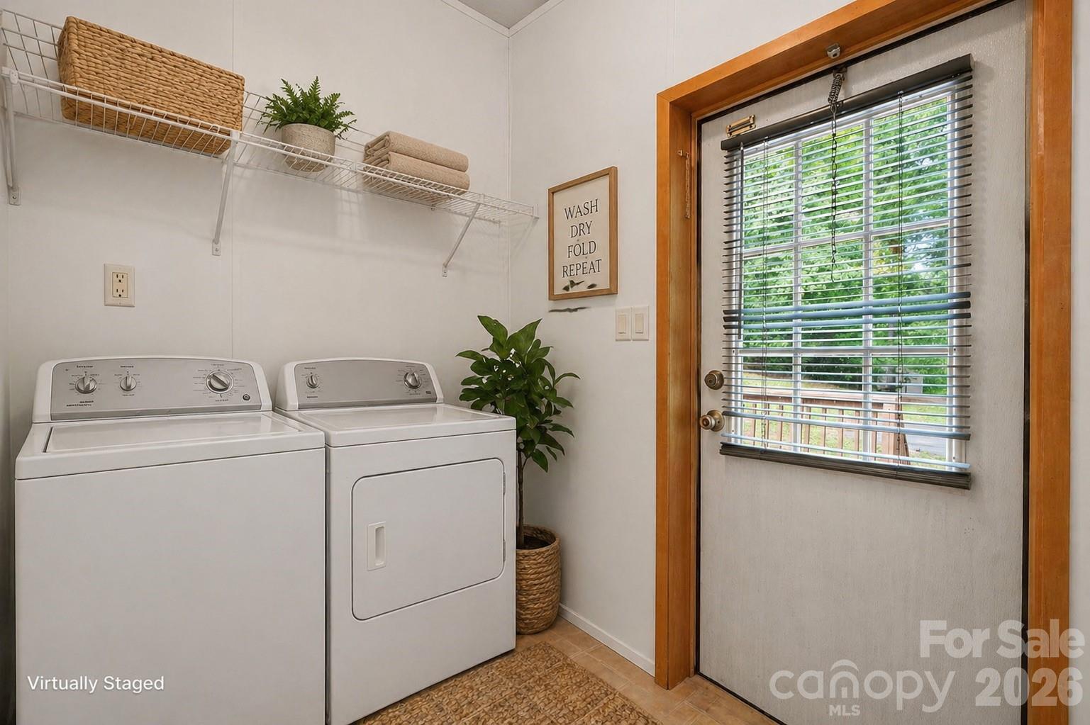 3536 Nelson Lane Morganton, NC 28655 - Photo 25 of 33 a utility room with dryer and washer