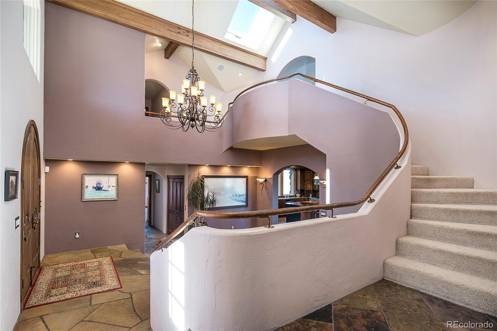 355 Mountain King Road Boulder, CO 80302 - Photo 7 of 33 a view of hall way with mirror